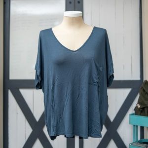 Comfy Blue Oversized T-Shirt